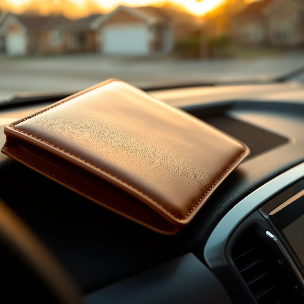 Sleek and Functional: The Leather Car Document Holder