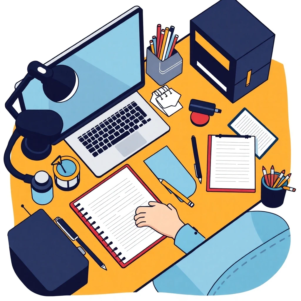 Balanced work-life setup