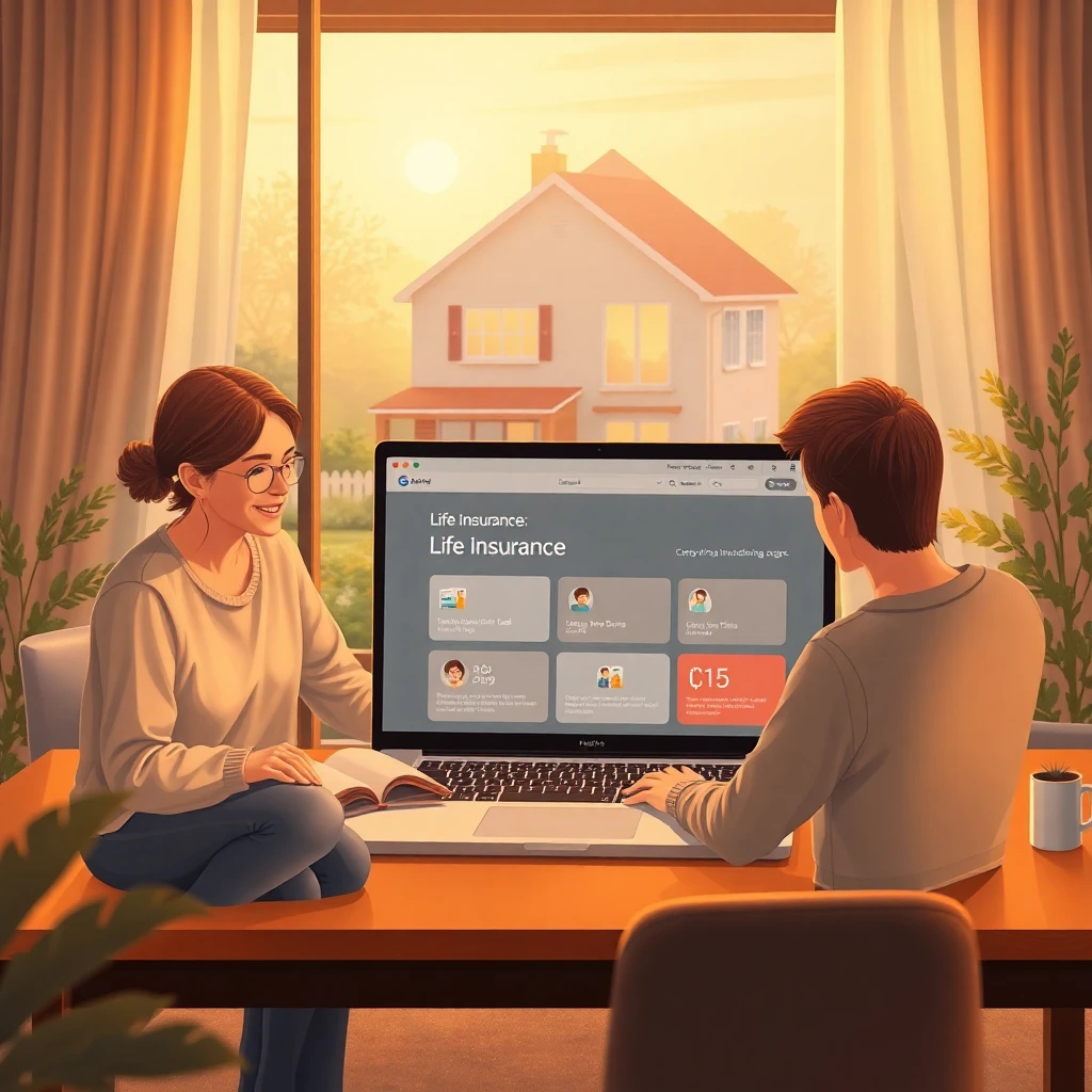 Digital life insurance options