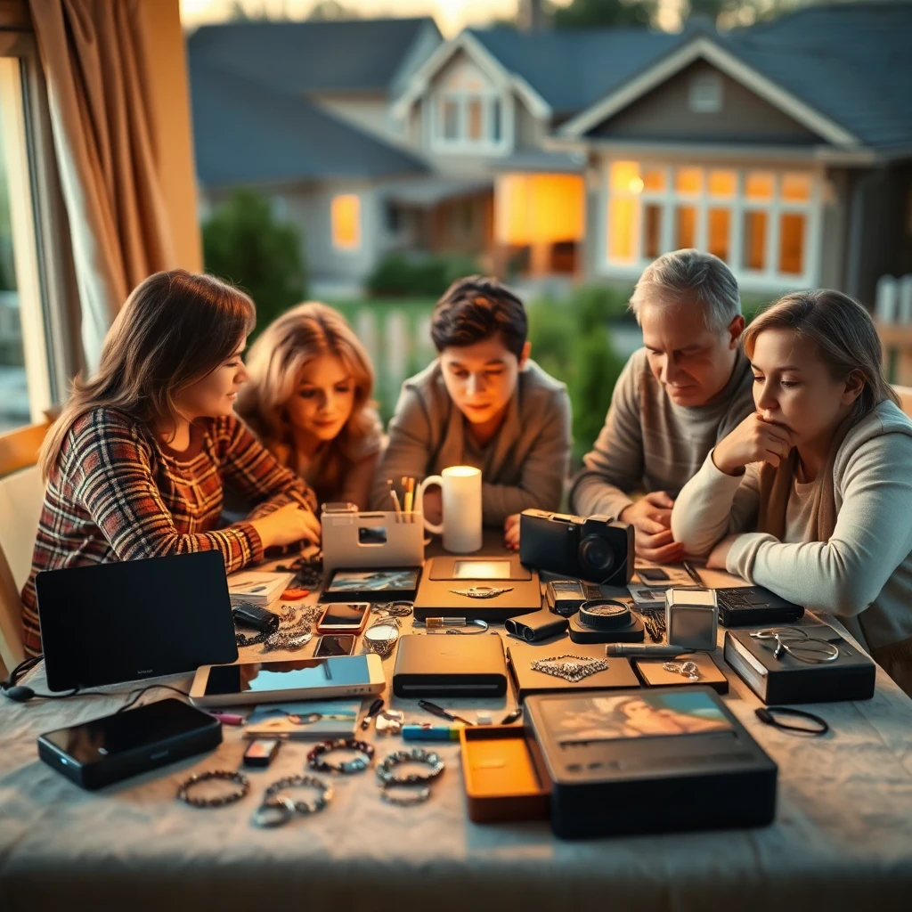 Personal belongings needing coverage