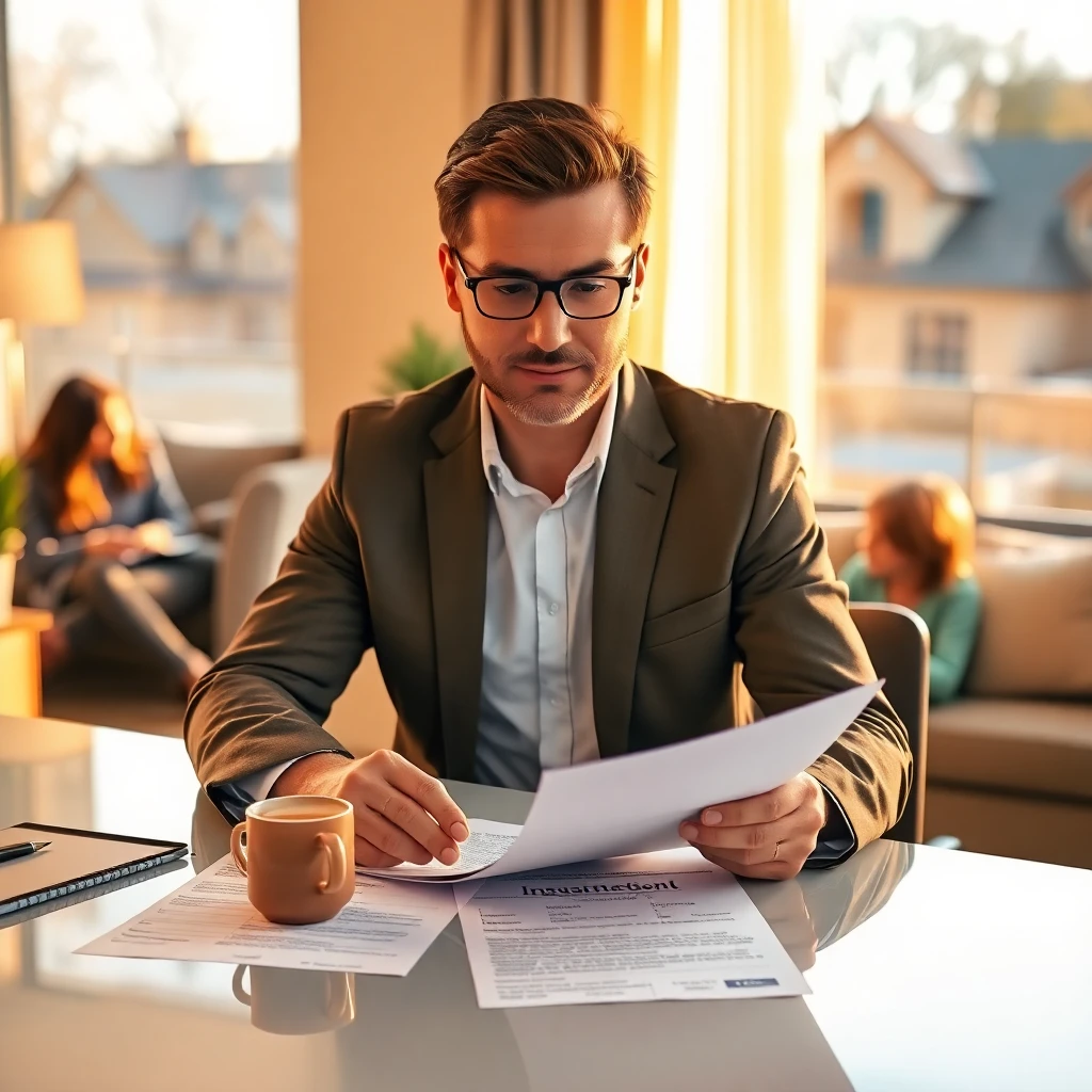 Reviewing insurance documents