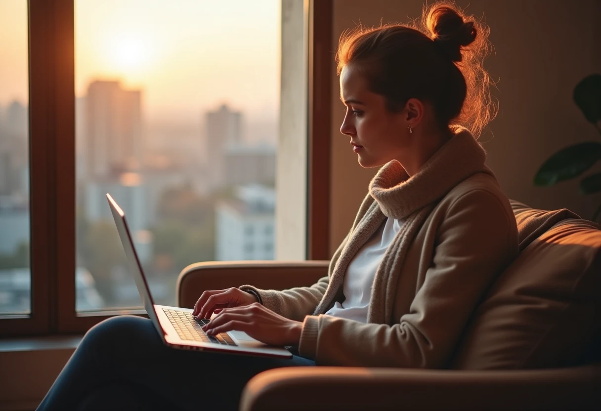 Freelancer au travail