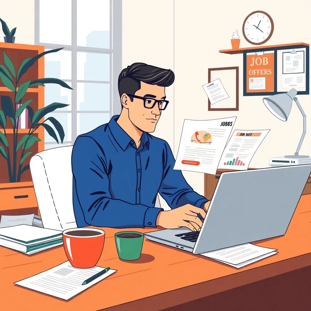 Comparing remote admin job offers