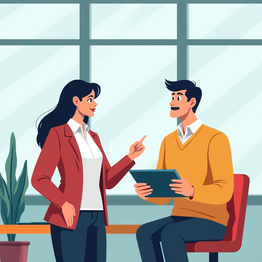 Teacher and student interaction