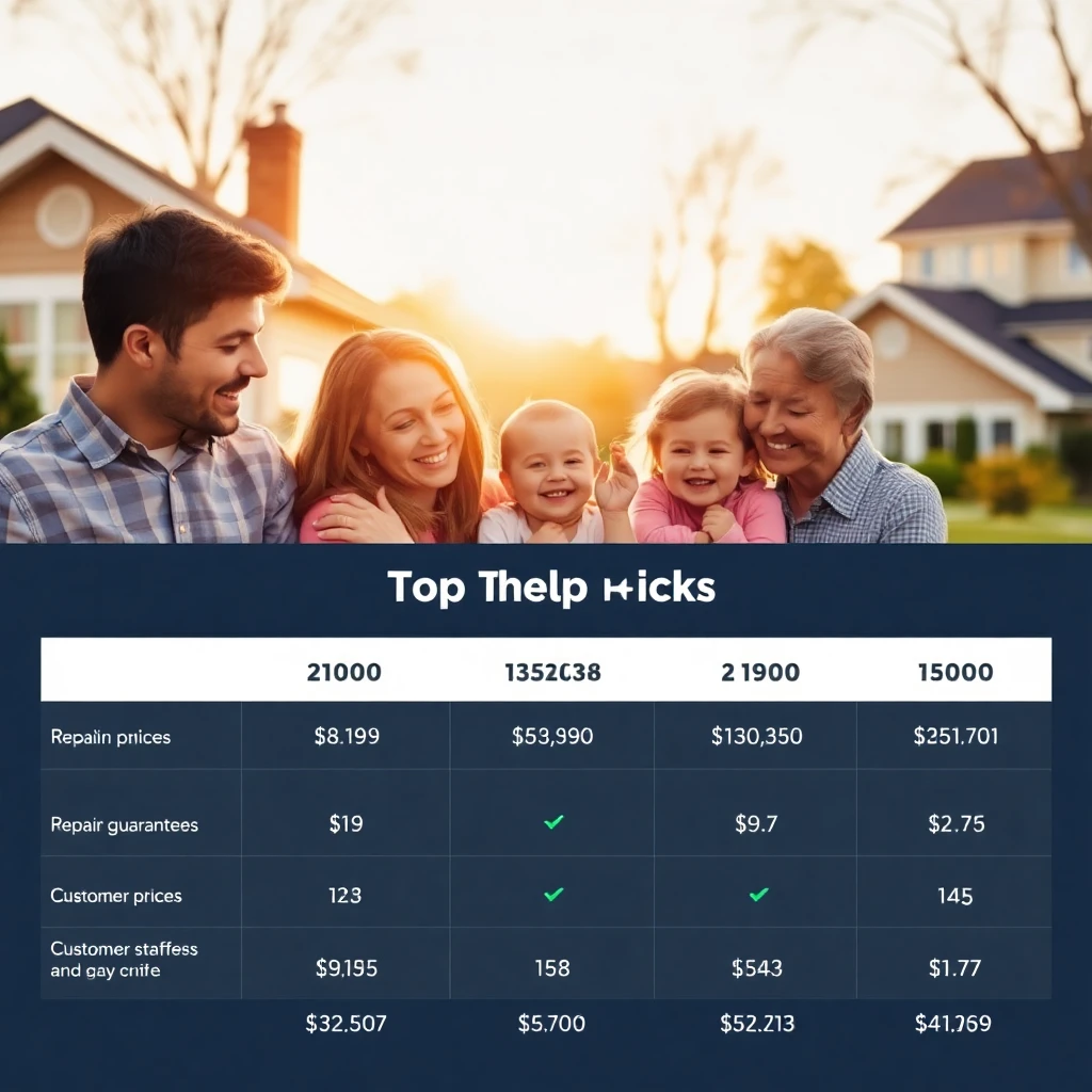 Top 3 auto insurance picks comparison chart